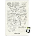 thumbnail image 1 of How To Train Your Dragon (2025) - Toothless Illustration Wall Poster, 22.375" x 34", 1 of 5