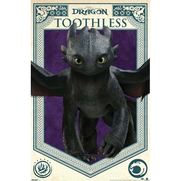 How To Train Your Dragon (2025) - Toothless Wall Poster, 22.375" x 34"