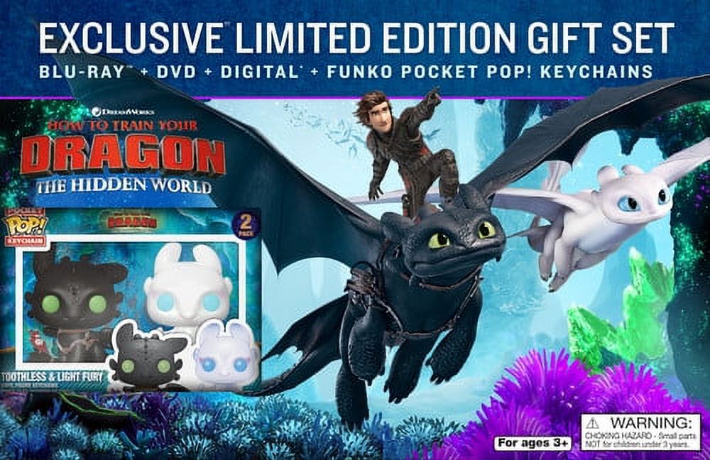 How To Train Your Dragon 3 (Blu-ray) (Walmart Exclusive) - image 1 of 3