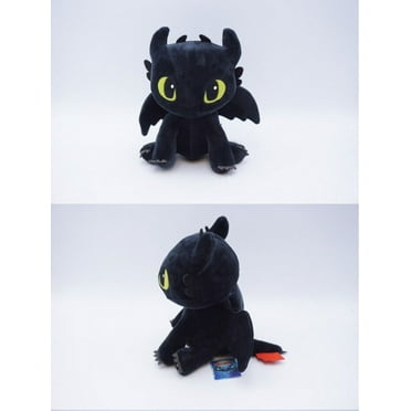 How To Train Your Dragon 3 Toothless Light Fury Plush Doll with Tag 25cm