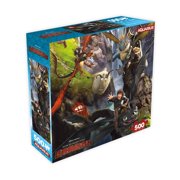 AQUARIUS How to Train Your Dragon 500pc Puzzle 500 Piece Jigsaw Puzzle - Glare Free - Precision Fit - Officially Licensed How to Train Your Dragon Merchandise & Collectibles - 16x20 inches