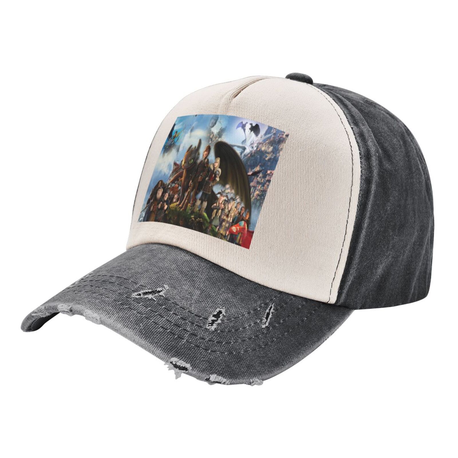 How To Train Your Dragon Baseball Cap Adjustable Size Trucker Hat