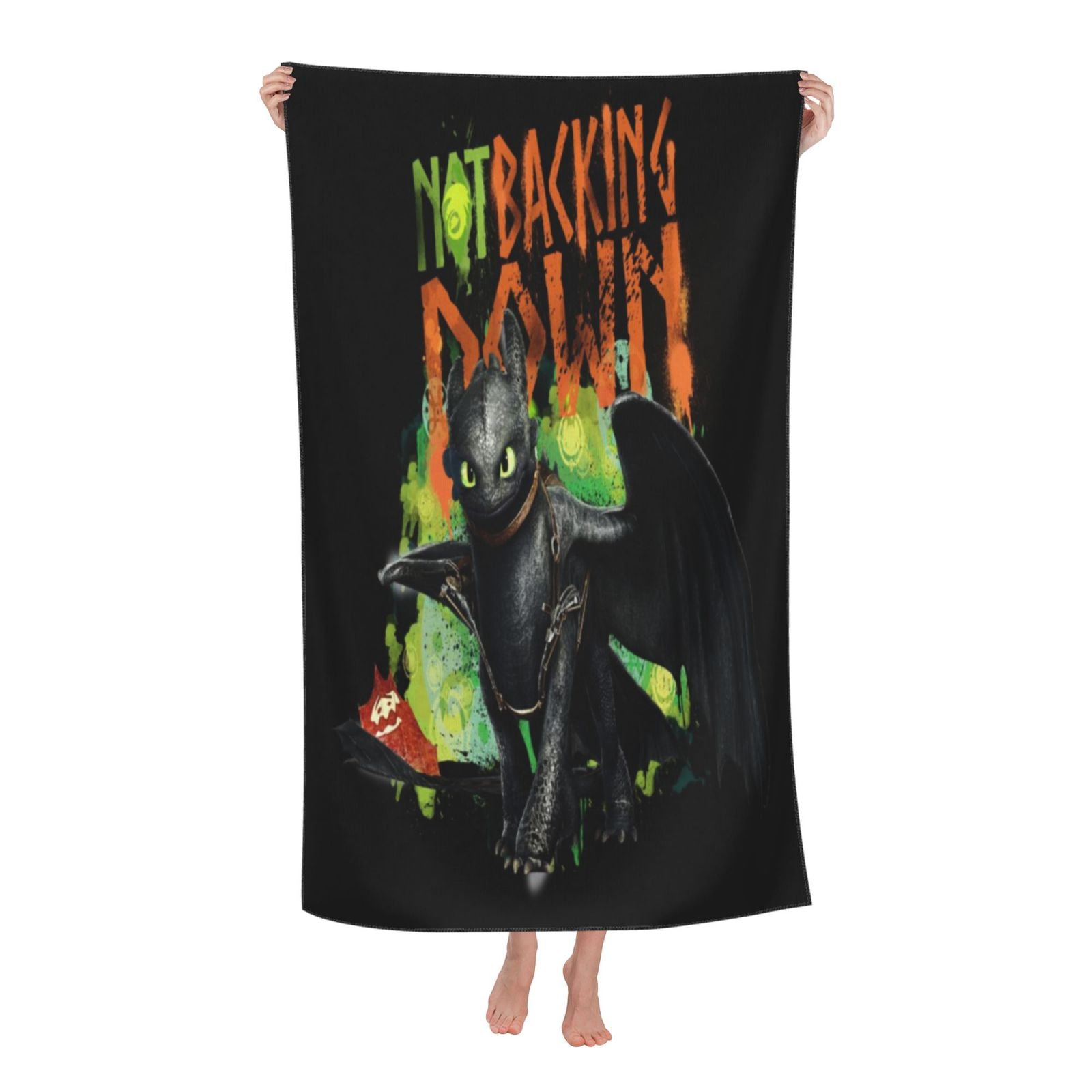 How To Train Your Dragon Beach Towel Cute QuickDry Bath Towels For
