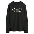 thumbnail image 1 of How To Train Your Dragon - Dragons - Men's Long Sleeve Graphic T-Shirt, 1 of 4