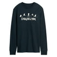 thumbnail image 1 of How To Train Your Dragon - Dragons - Men's Long Sleeve Graphic T-Shirt, 1 of 4
