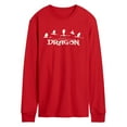 thumbnail image 1 of How To Train Your Dragon - Dragons - Men's Long Sleeve Graphic T-Shirt, 1 of 3