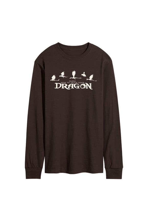 - Dragons - Men's Long Sleeve Graphic T-Shirt