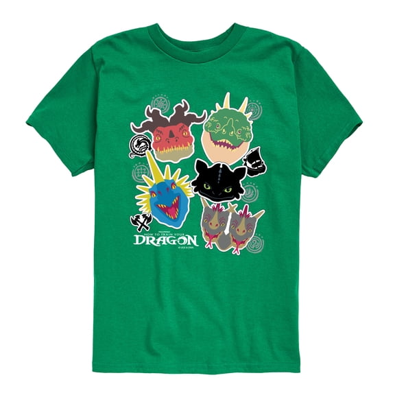 How To Train Your Dragon - Dragons - Toddler And Youth Short Sleeve Tee