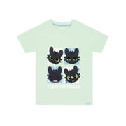 HOW TO TRAIN YOUR DRAGON Girls Toothless T-Shirt Sizes 6-14