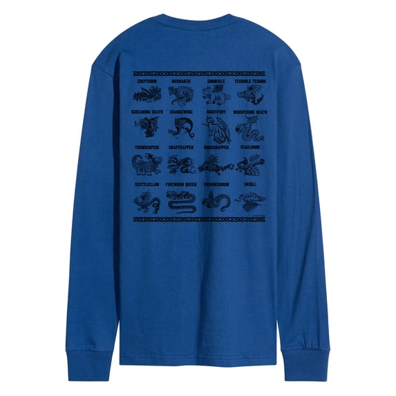 How To Train Your Dragon - HTTYD - Men's Long Sleeve Graphic T-Shirt