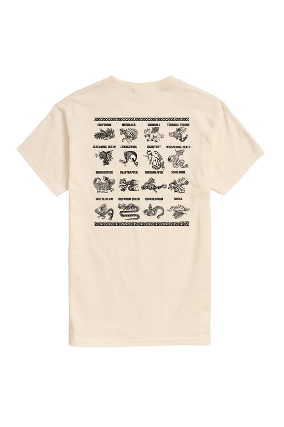 - HTTYD - Men's Short Sleeve Graphic T-Shirt