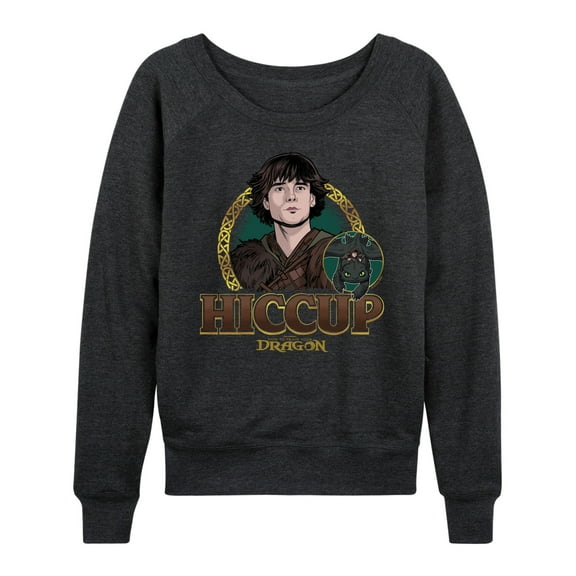 How To Train Your Dragon - Hiccup - Women's French Terry Long Sleeve Shirt