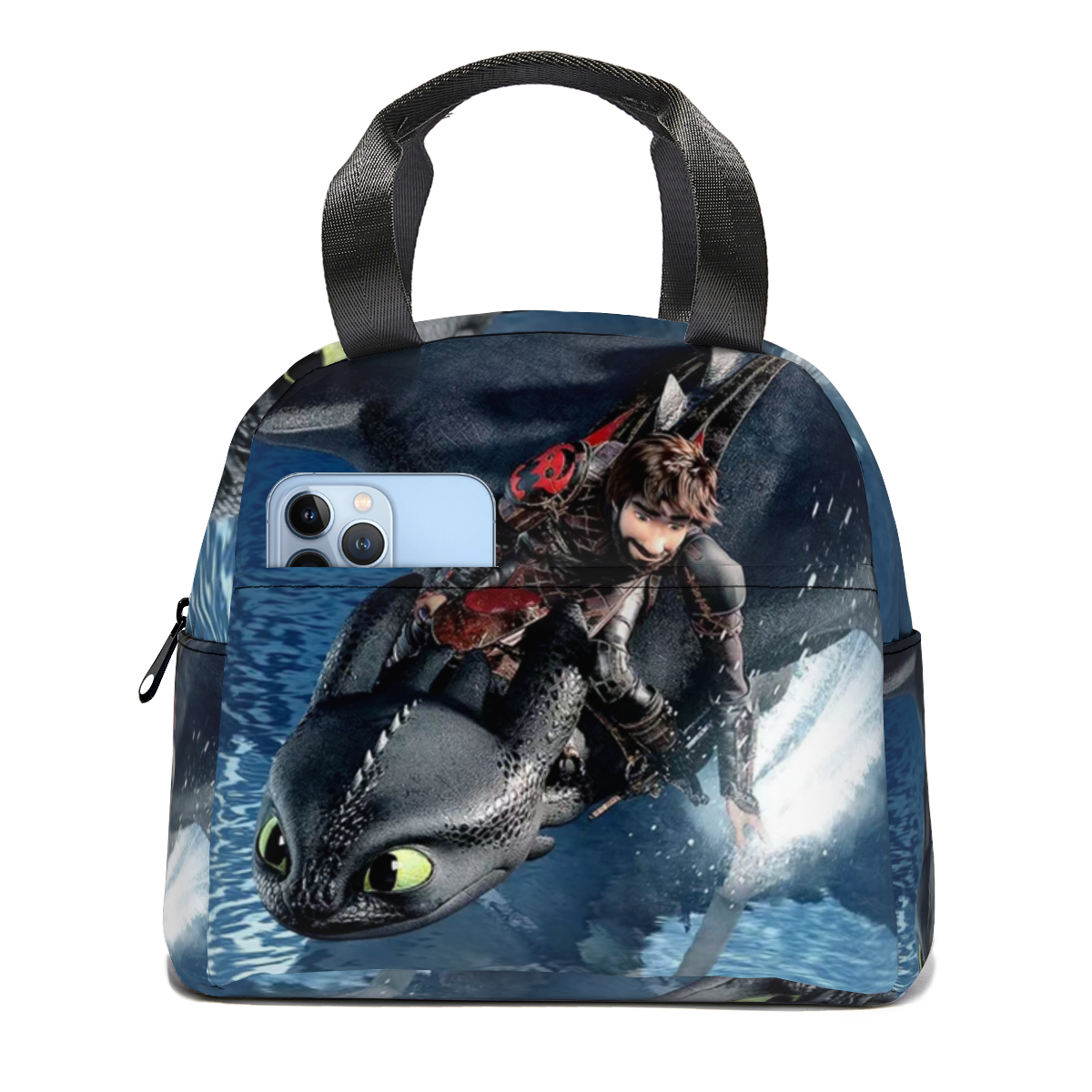 How To Train Your Dragon Lunch bag lunch box, insulated tote bag tote