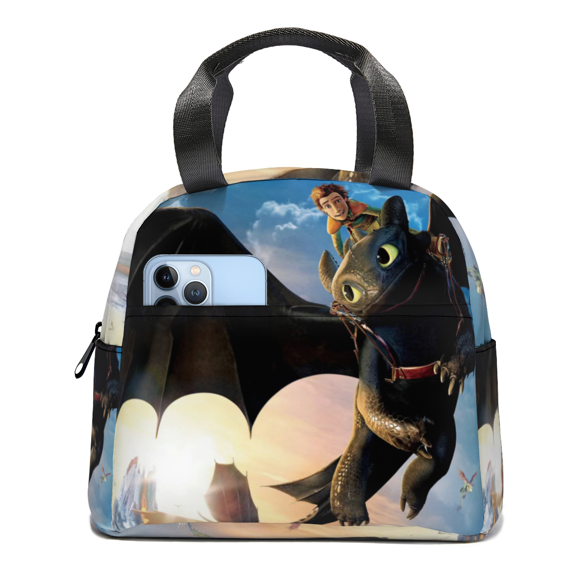 How To Train Your Dragon Lunch bag lunch box, insulated tote bag tote