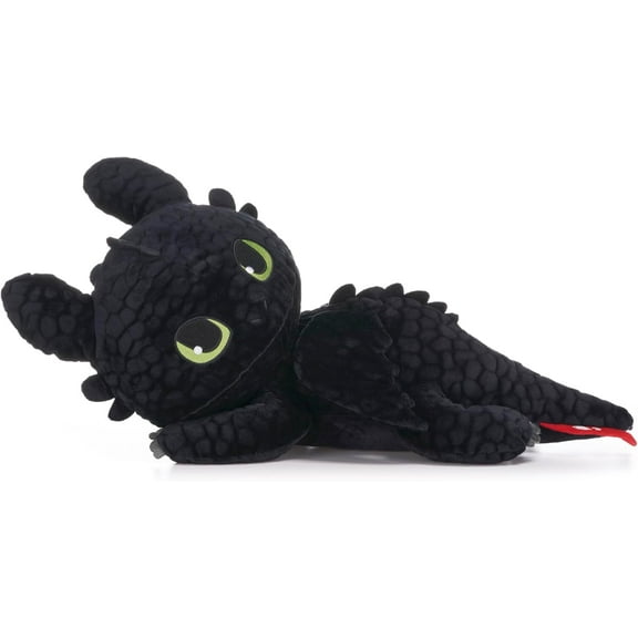 How To Train Your Dragon Movie 18 Inch Lying Toothless Dragon Soft Plush Toy