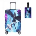 How To Train Your Dragon Suitcase cover and luggage tag combination