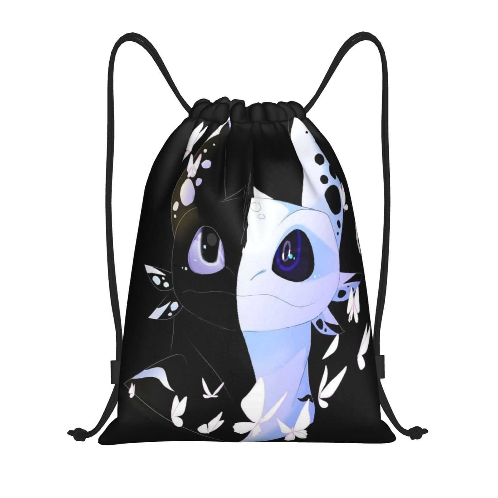 How To Train Your Dragon Toothless Drawstring Backpack Adjustable