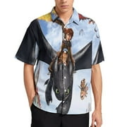 How To Train Your Dragon Toothless Hawaiian Shirts for Men Short Sleeve Aloha Beach Shirt Floral Summer Casual Button Down Shirts For Women