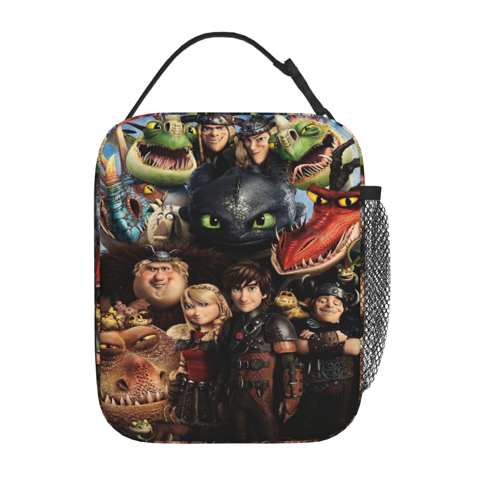 How To Train Your Dragon Toothless Lunch Bag Lunch Box Multi Function Reusable Lightweight Lunch
