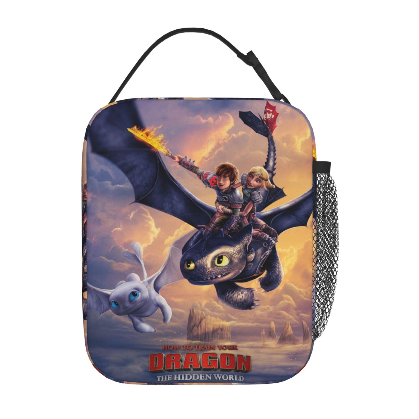 How To Train Your Dragon Toothless Lunch Bag Lunch Box Multi Function Reusable Lightweight Lunch