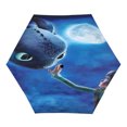 How To Train Your Dragon UV sunshade manual open and close, compact