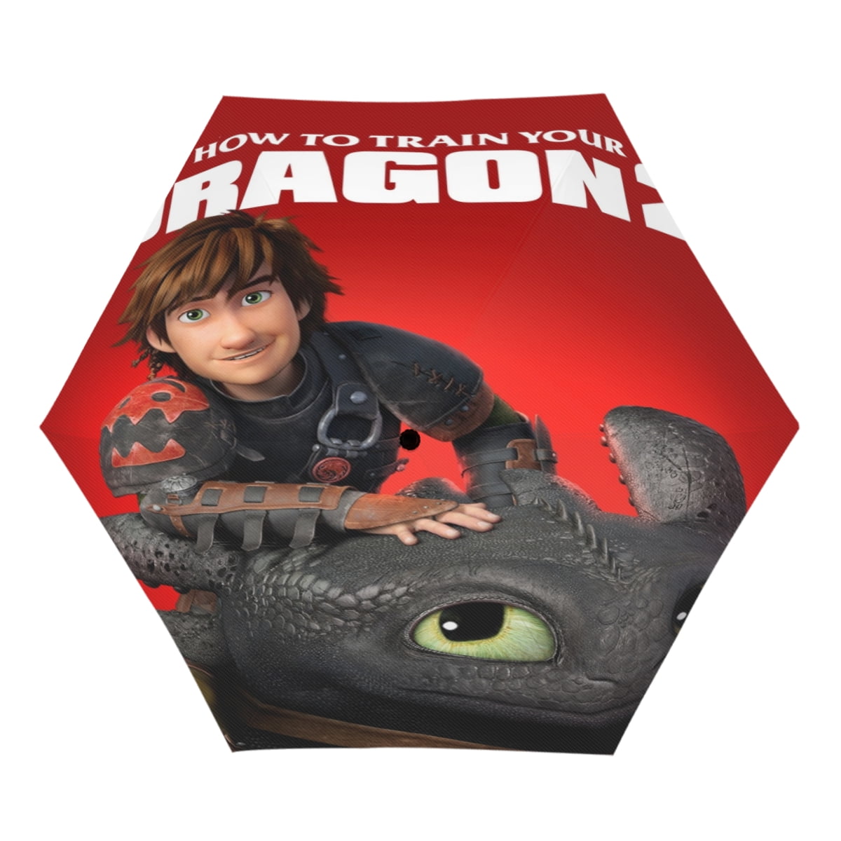 How To Train Your Dragon UV sunshade manual open and close, compact
