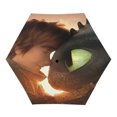How To Train Your Dragon UV sunshade manual open and close, compact