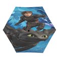 How To Train Your Dragon UV sunshade manual open and close, compact