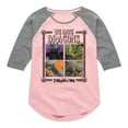 thumbnail image 1 of How To Train Your Dragon - We Have Dragons - Toddler And Youth Girls Shirt Tail Raglan, 1 of 4