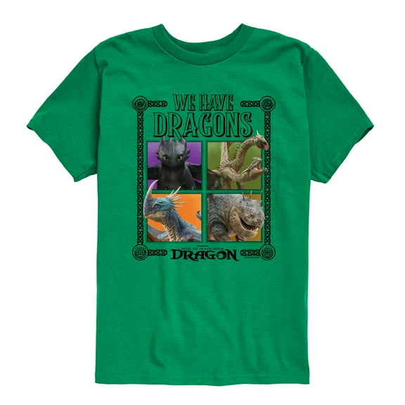 How To Train Your Dragon - We Have Dragons - Toddler And Youth Short Sleeve Tee