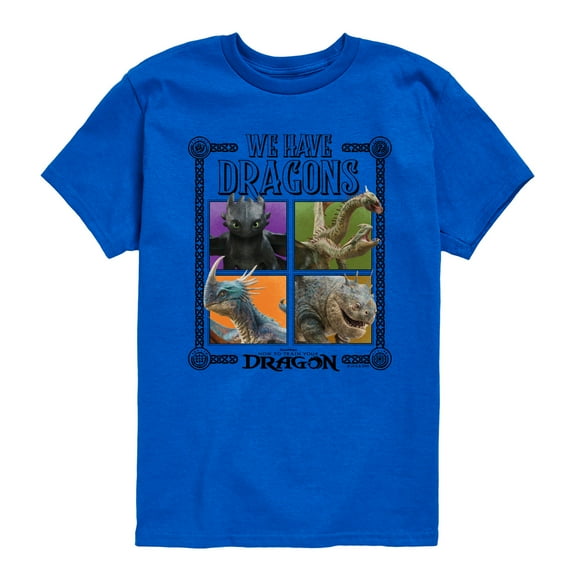 How To Train Your Dragon - We Have Dragons - Toddler And Youth Short Sleeve Tee