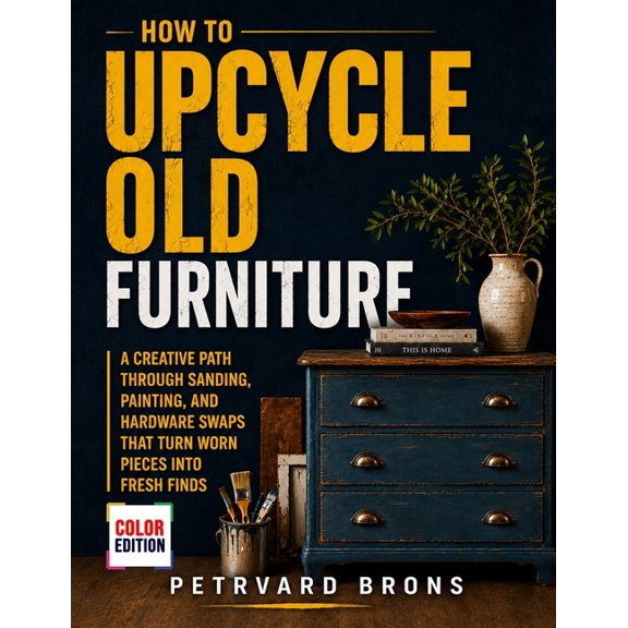 How To Upcycle Old Furniture: A Creative Path Through Sanding Painting and Hardware Swaps That Turn Worn Pieces into Fre, (Paperback)