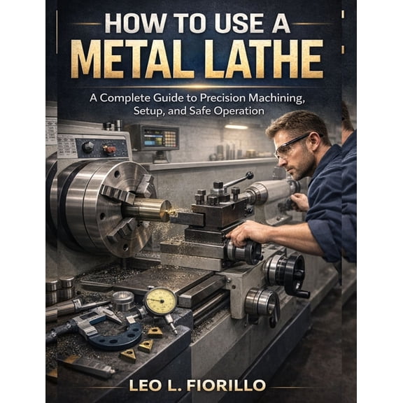 How To Use A Metal Lathe: A Complete Guide to Precision Machining, Setup, and Safe Operation, (Paperback)