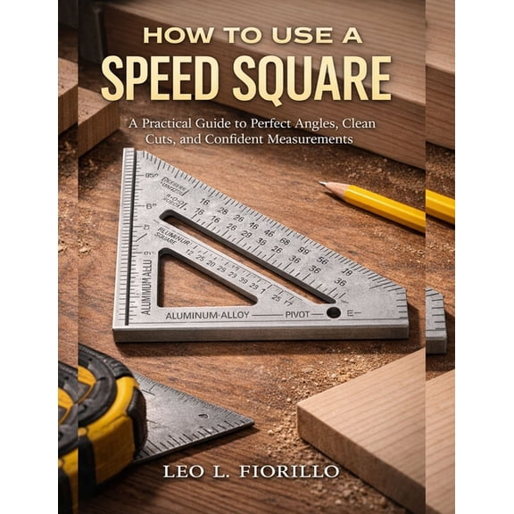 How To Use A Speed Square: A Practical Guide to Perfect Angles, Clean Cuts, and Confident Measurements, (Paperback)