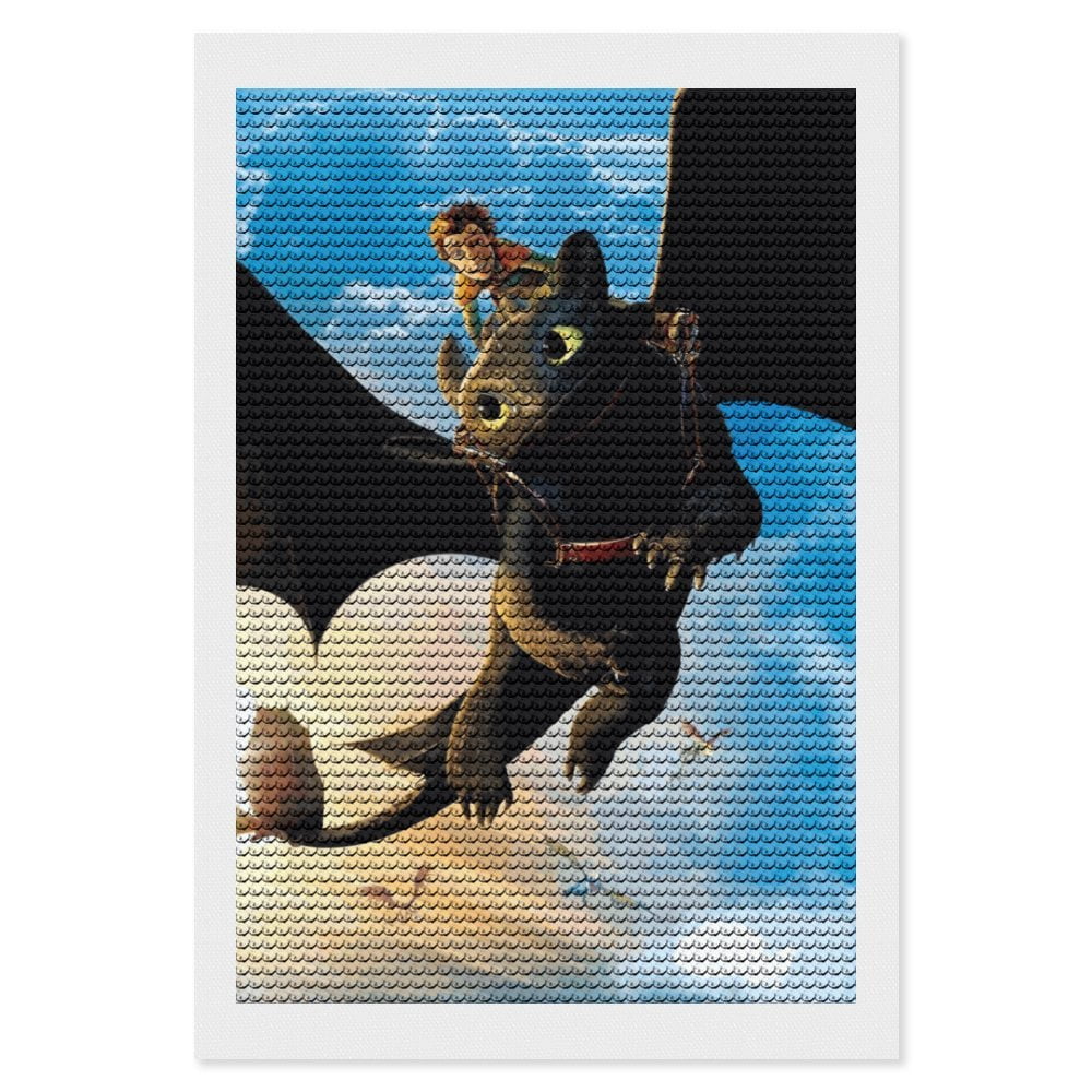 How to Train Your Dragon Diamond Art Kits for Adults Diamond Art Gem