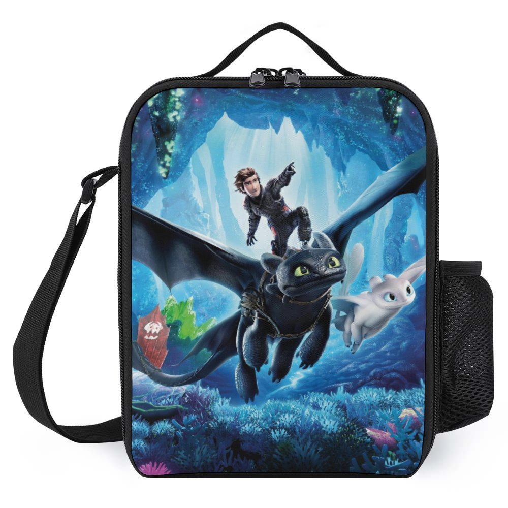 How to Train Your Dragon Lunch Bag Insulated, Lunch Box Bag, Reusable