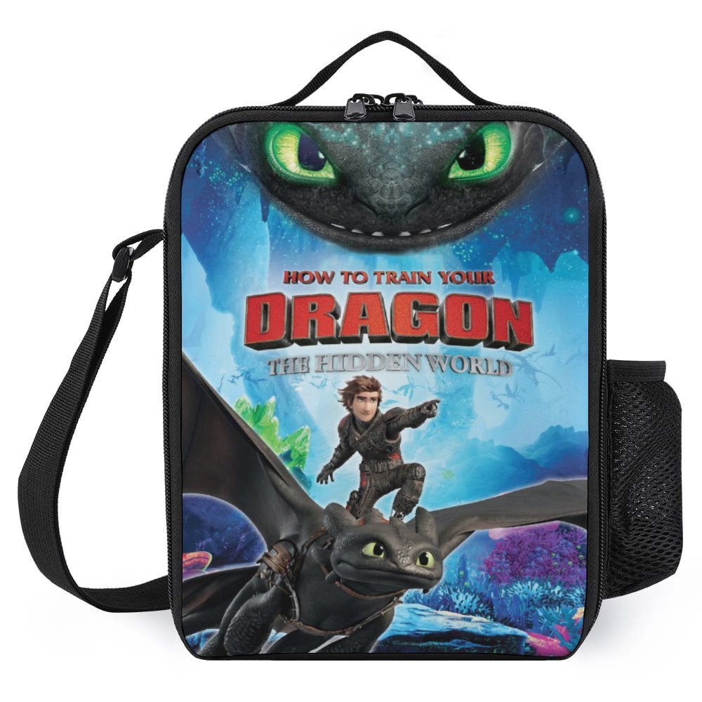 How to Train Your Dragon Lunch Bag Insulated, Lunch Box Bag, Reusable