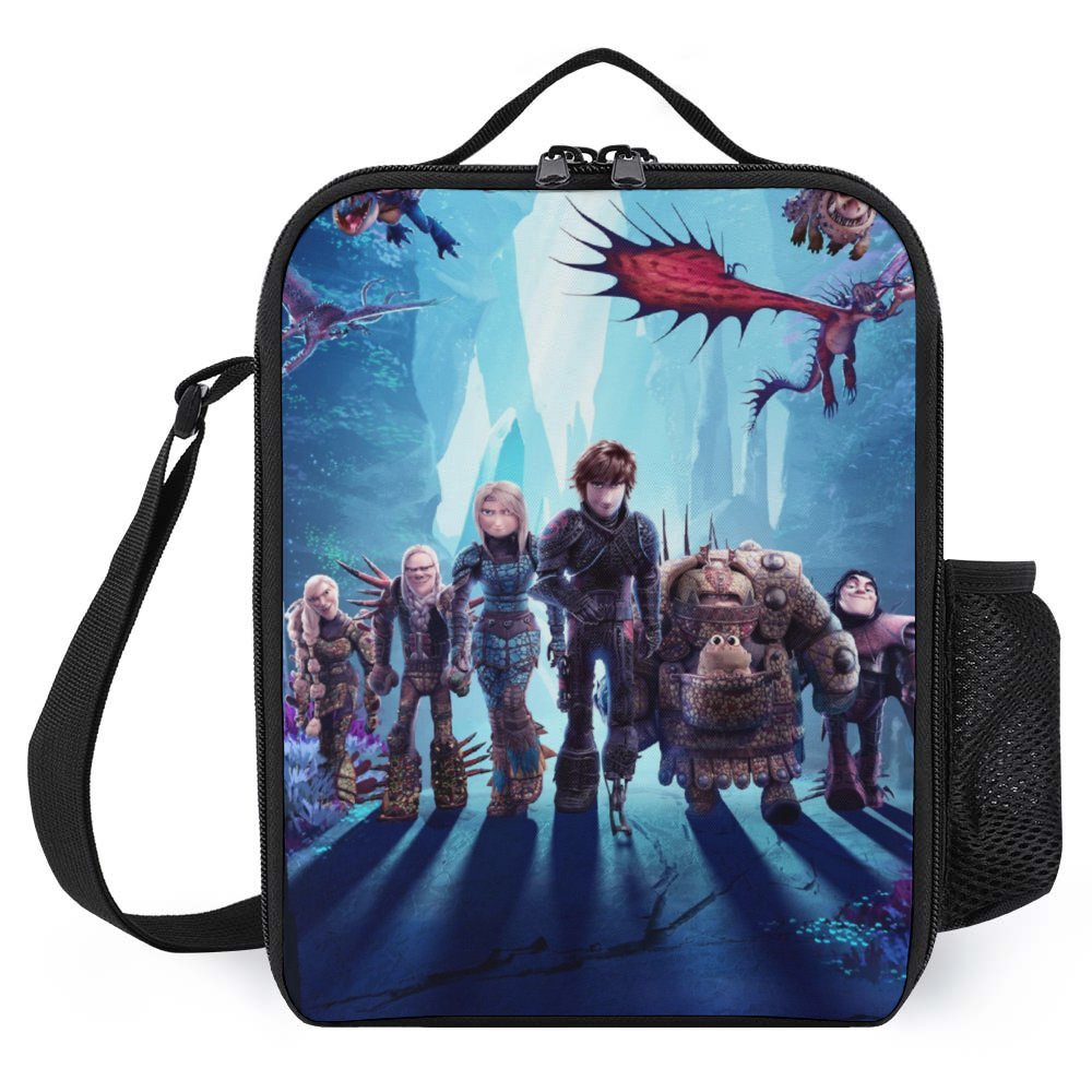 How to Train Your Dragon Lunch Bag Insulated, Lunch Box Bag, Reusable