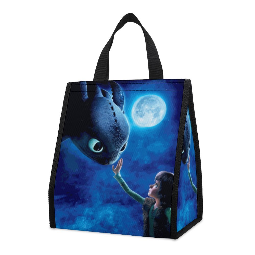 How to Train Your Dragon Lunch Bag Insulated, Lunch Box Bag, Reusable