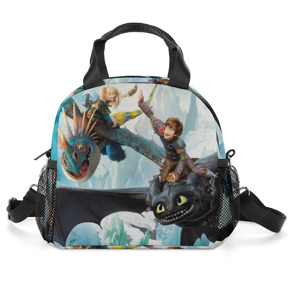 How to Train Your Dragon Lunch Bag Insulated, Lunch Box Bag, Reusable
