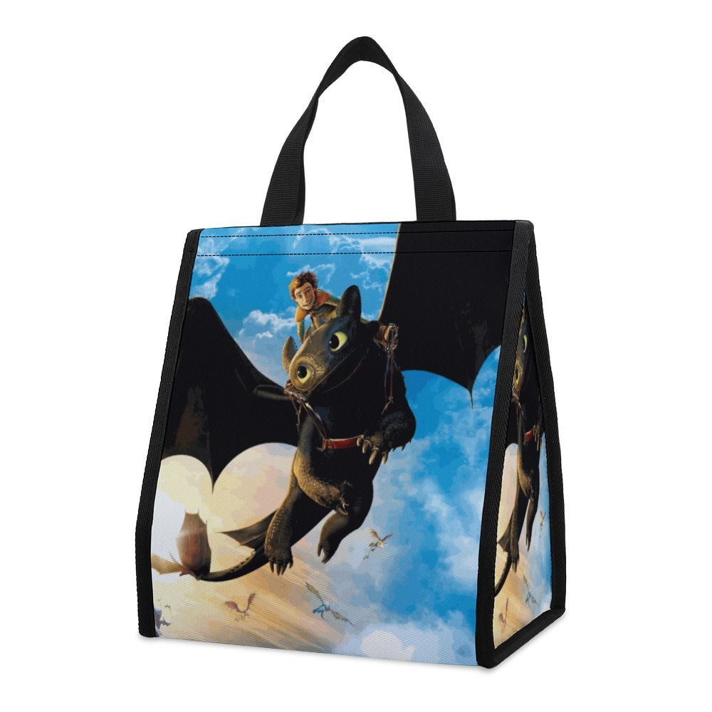 How to Train Your Dragon Lunch Bag Insulated, Lunch Box Bag, Reusable