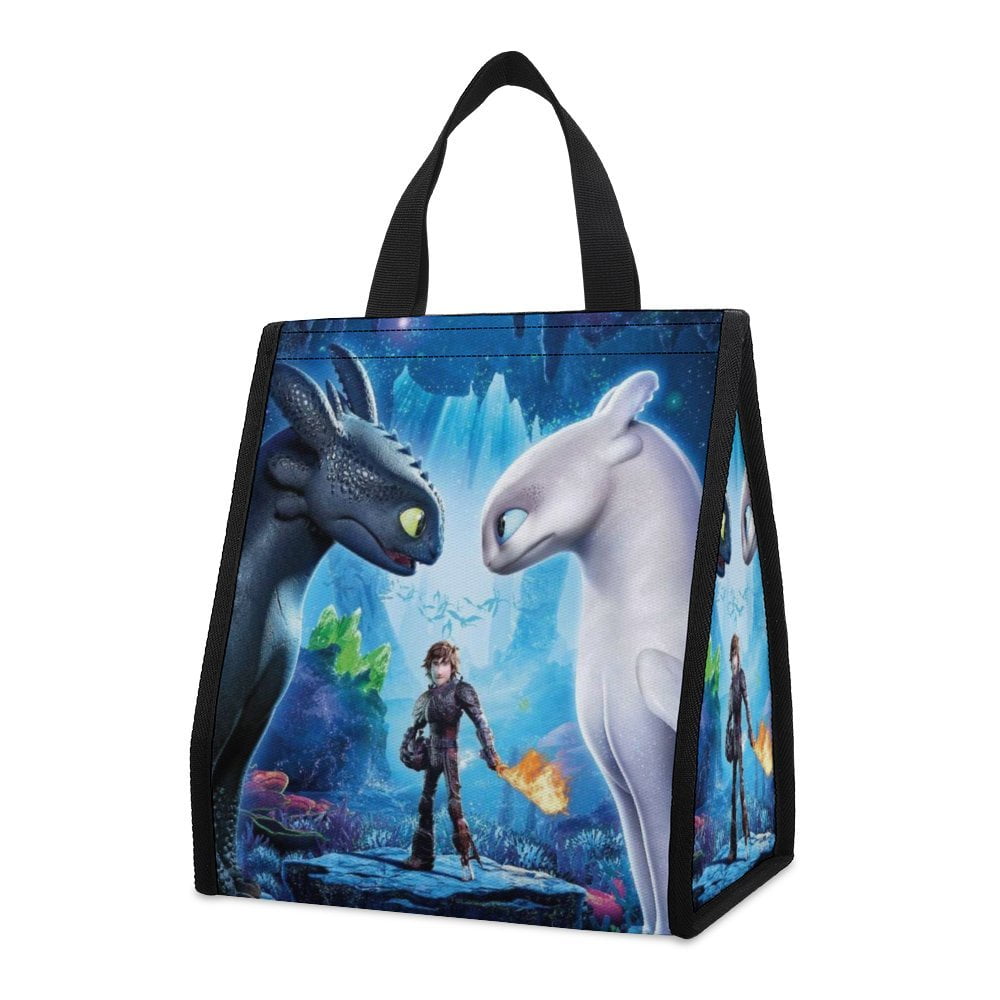 How to Train Your Dragon Lunch Bag Insulated, Lunch Box Bag, Reusable