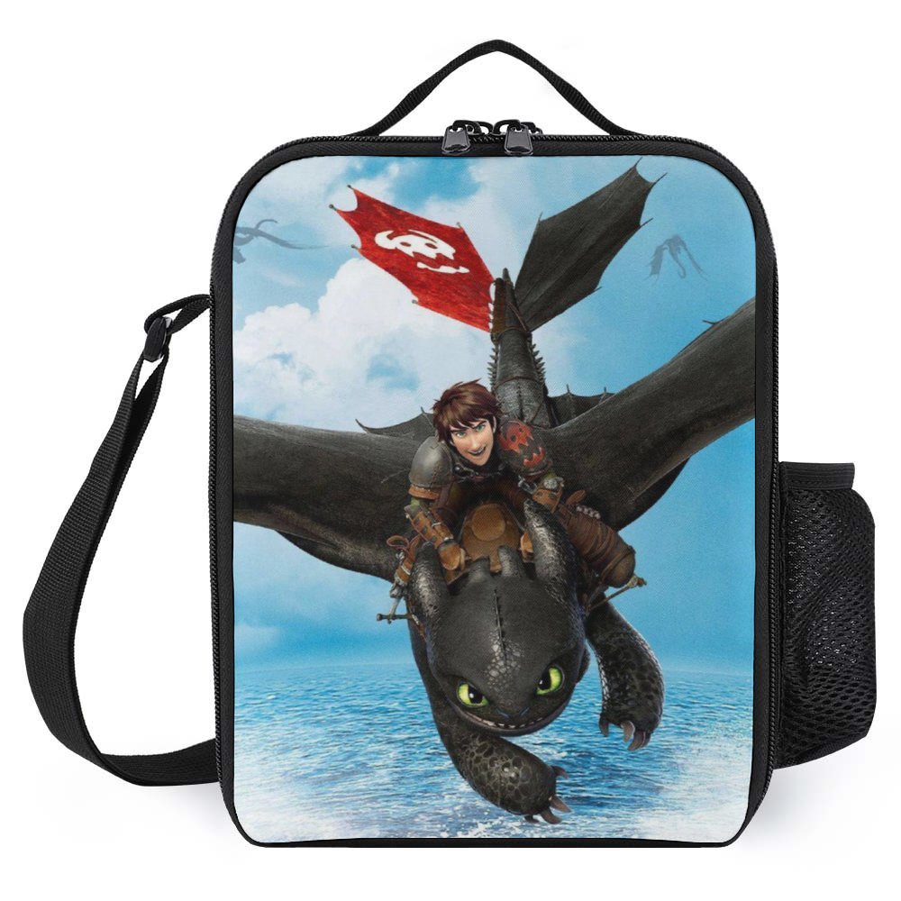 How to Train Your Dragon Lunch Bag Insulated, Lunch Box Bag, Reusable