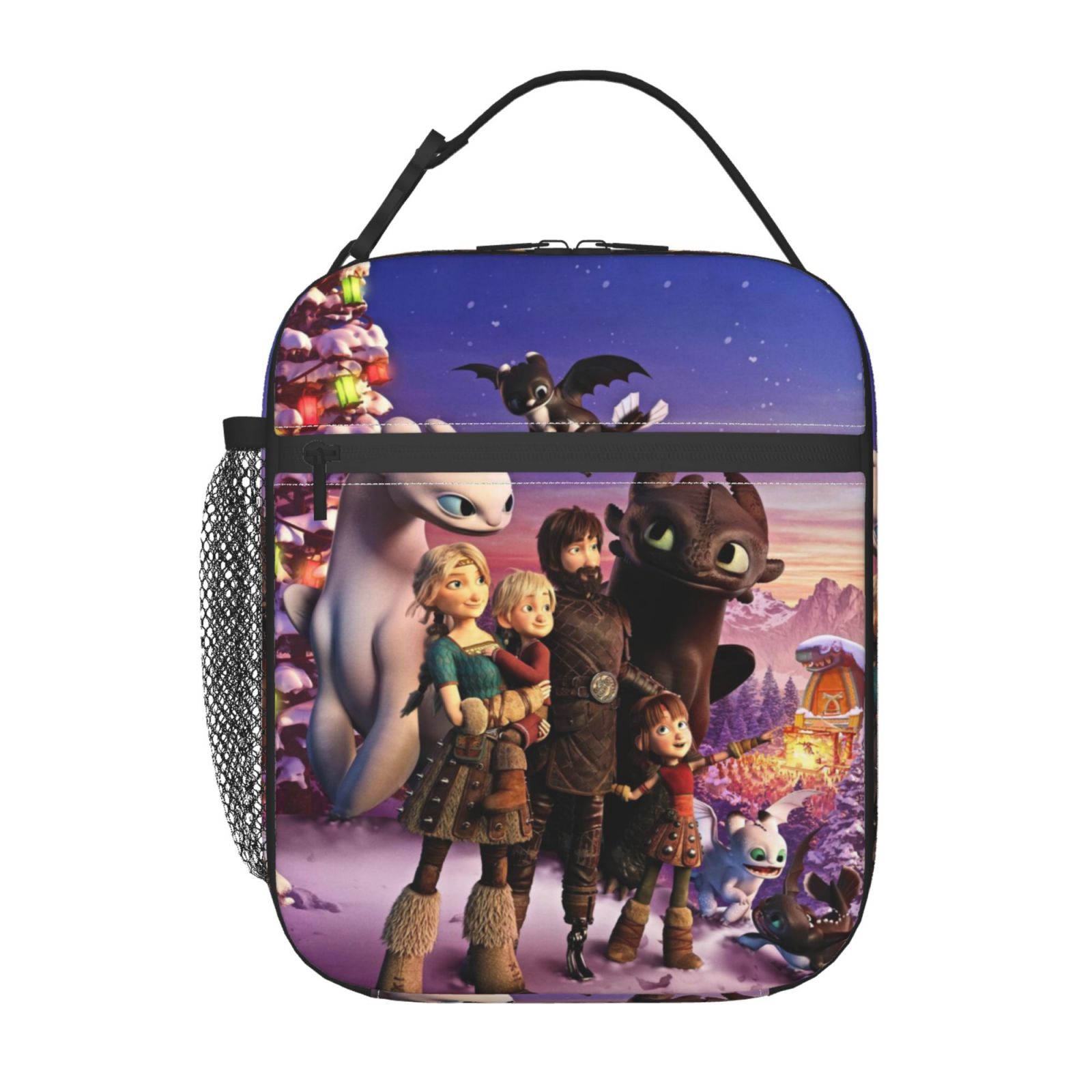 How to Train Your Dragon Lunch Bag Insulated, Lunch Box Bag, Reusable