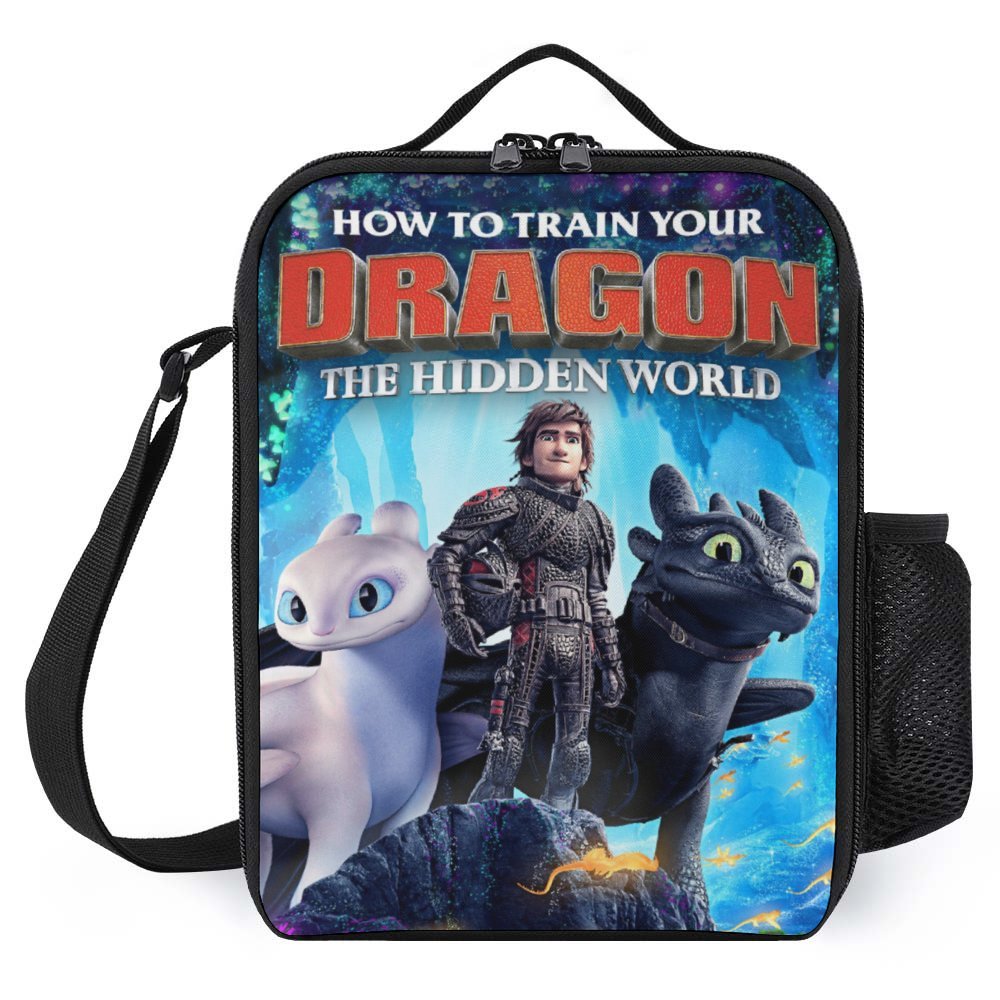 How to Train Your Dragon Lunch Bag Insulated, Lunch Box Bag, Reusable