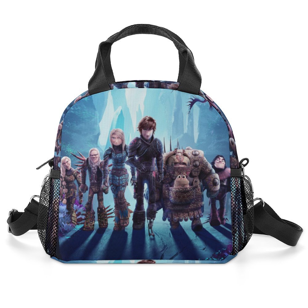 How to Train Your Dragon Lunch Bag Insulated, Lunch Box Bag, Reusable