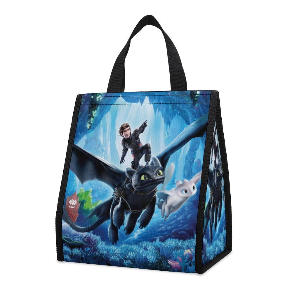 How to Train Your Dragon Lunch Bag Insulated, Lunch Box Bag, Reusable