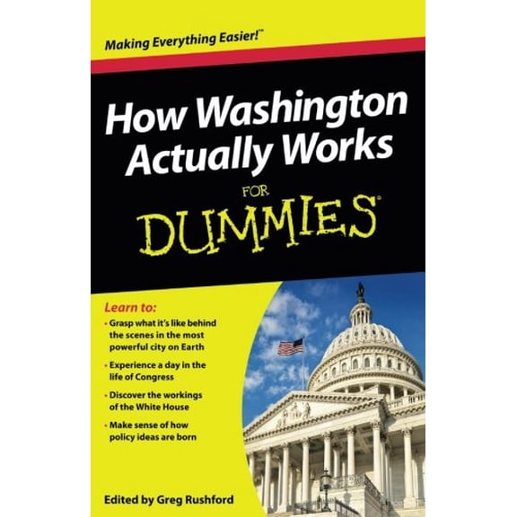 Pre-Owned How Washington Actually Works for Dummies (Paperback) 9781118312957