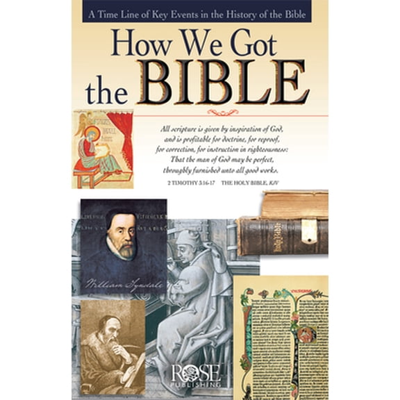 Pre-Owned How We Got the Bible: A Time Line of Key Events in the History of the Bible (Increase Your Confidence in the Reliability of the Bible), 9780965508261, 0965508269, Paperback,