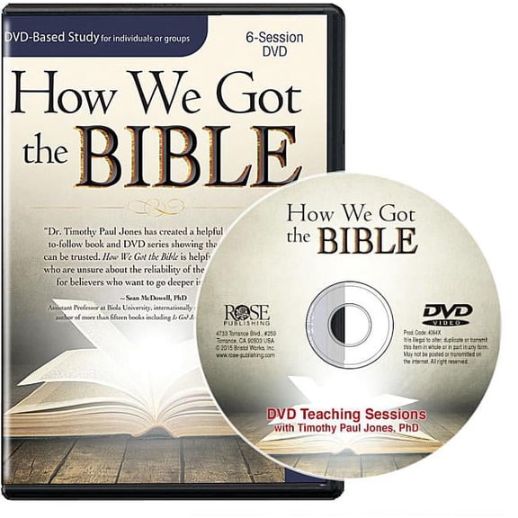How We Got the Bible 6-Session DVD Based Study Leader Pack (Other)